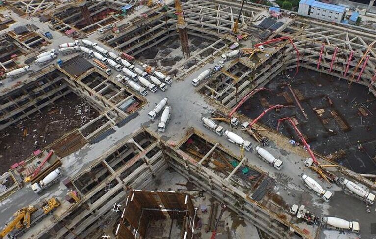 混凝土、泵車、攪拌車