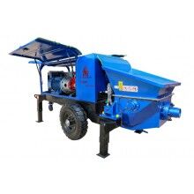 細(xì)石混凝土泵品牌，山東歐曼機(jī)械，明智的選擇