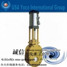 進口氣動閘板閥|進口氣動刀閘法蘭、對夾閘板閥|美國約克品牌